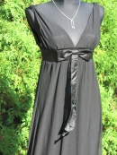 Černé šaty GERGEOUS BLACK
