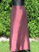 Vínové korzetové šaty